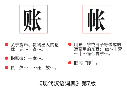 帳號(hào)和賬號(hào)哪個(gè)正確,帳號(hào)和賬號(hào)的區(qū)別是什么？
